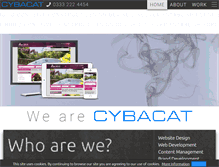 Tablet Screenshot of cybacat.com